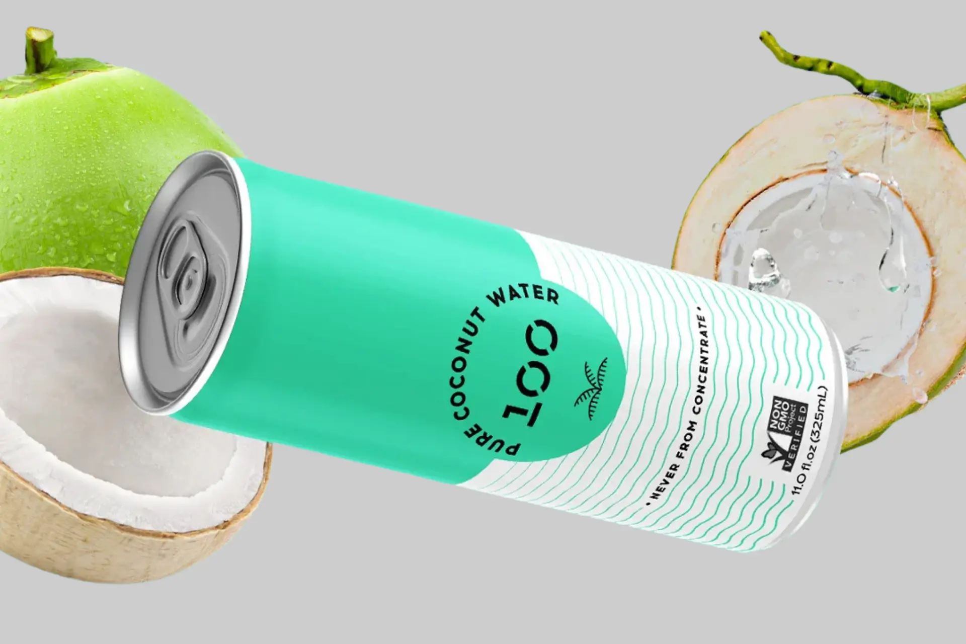 100 Coconut Pure Coconut Water
