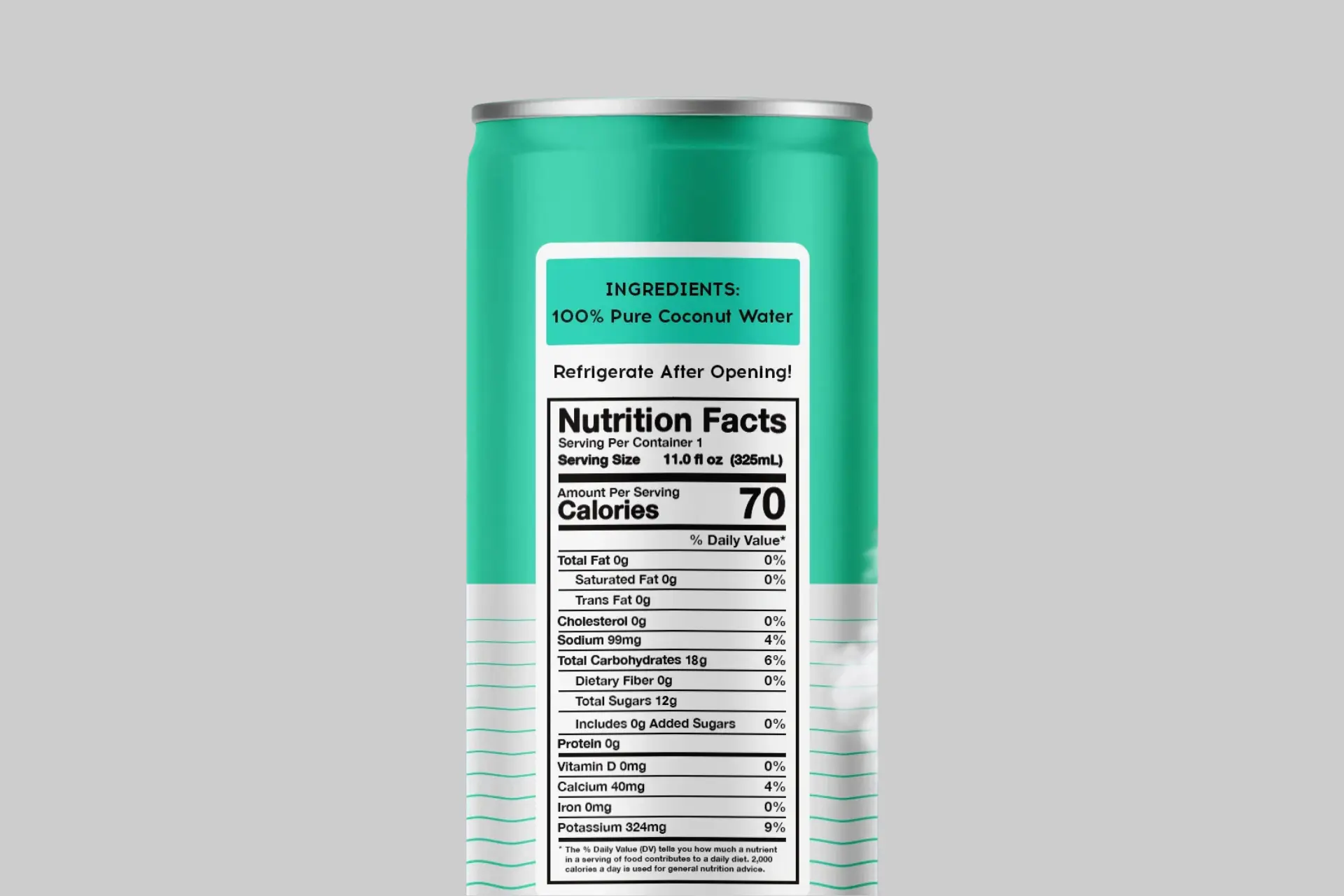 100 Coconut Pure Coconut Water
