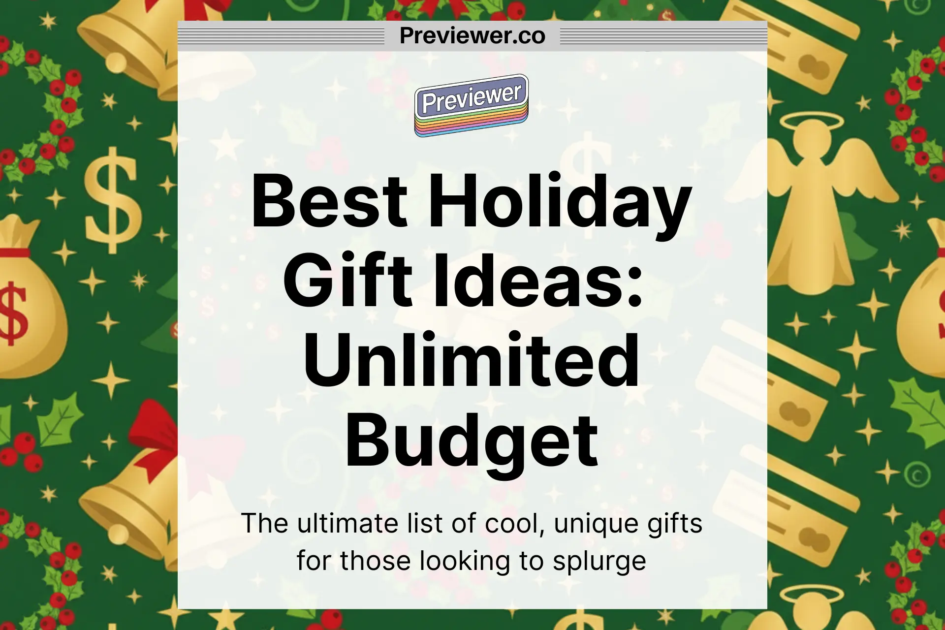 Luxury gifts from emerging brands