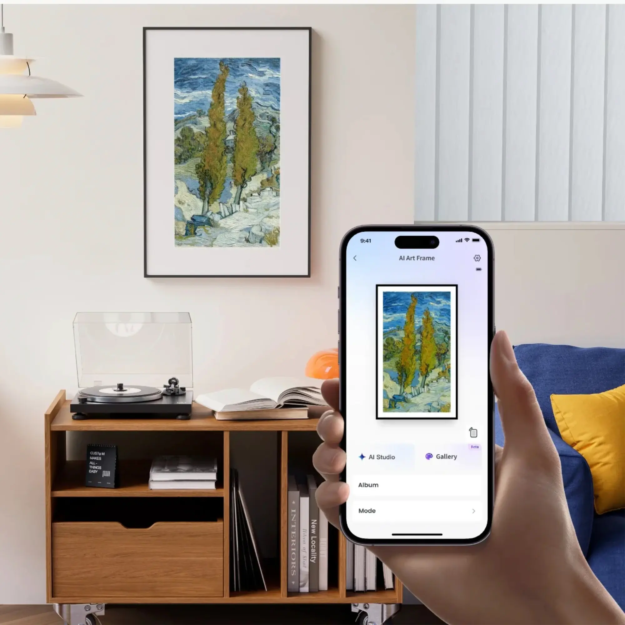 SwitchBot AI Art Frame