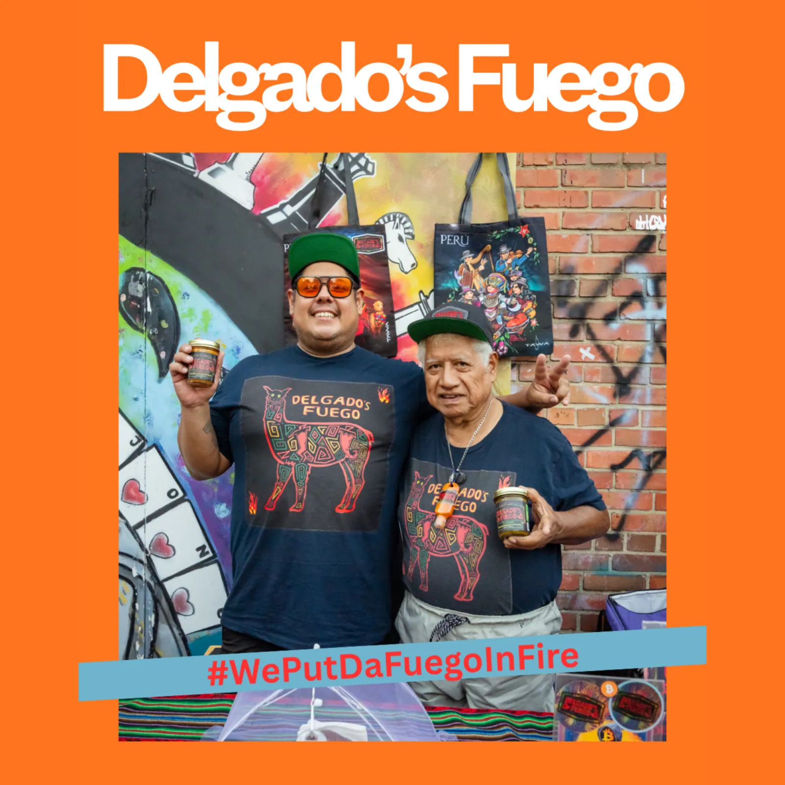 Delgado\'s Fuego Peruvian hot sauce