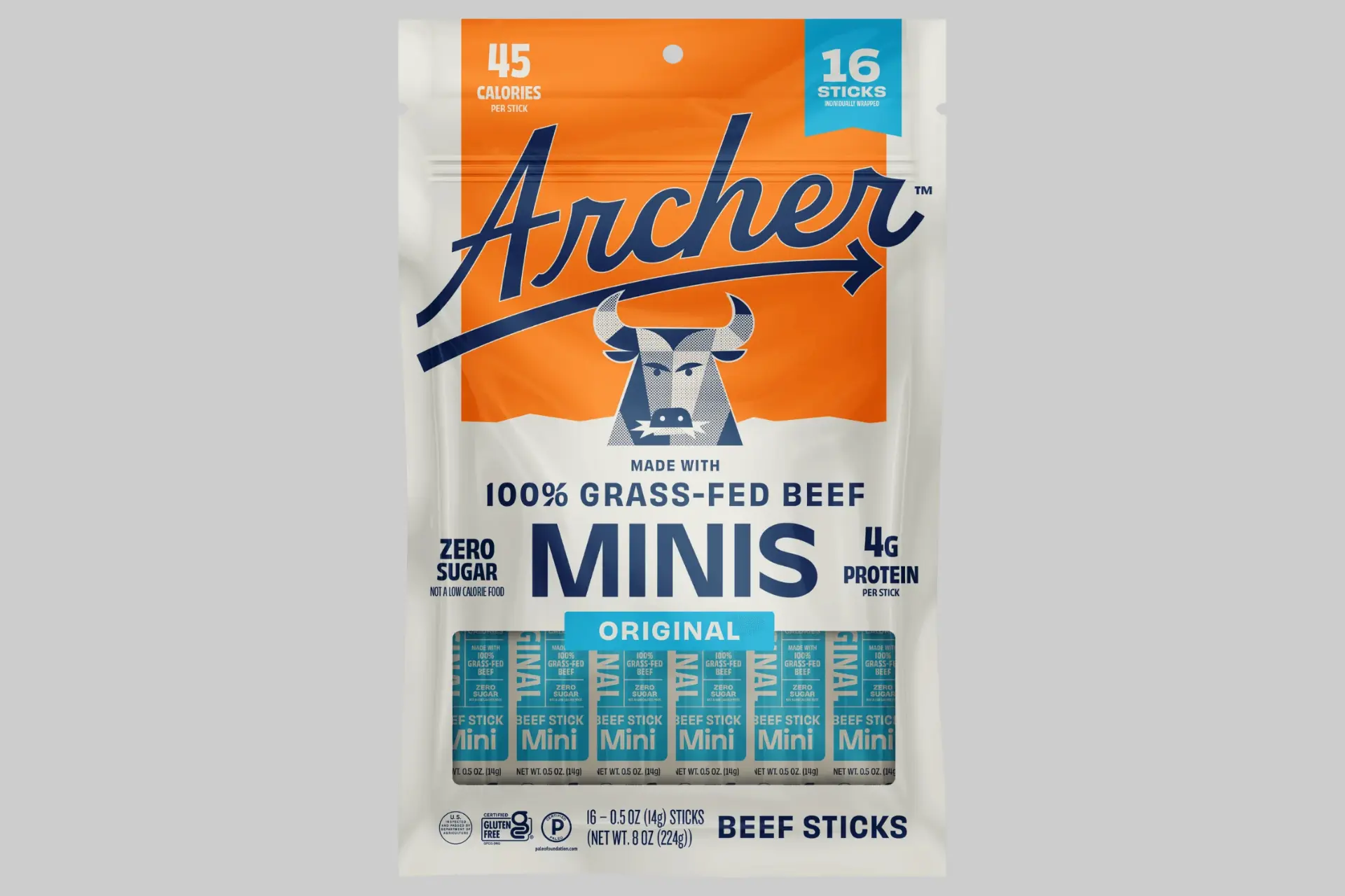 Archer Mini Grass-Fed Beef Sticks