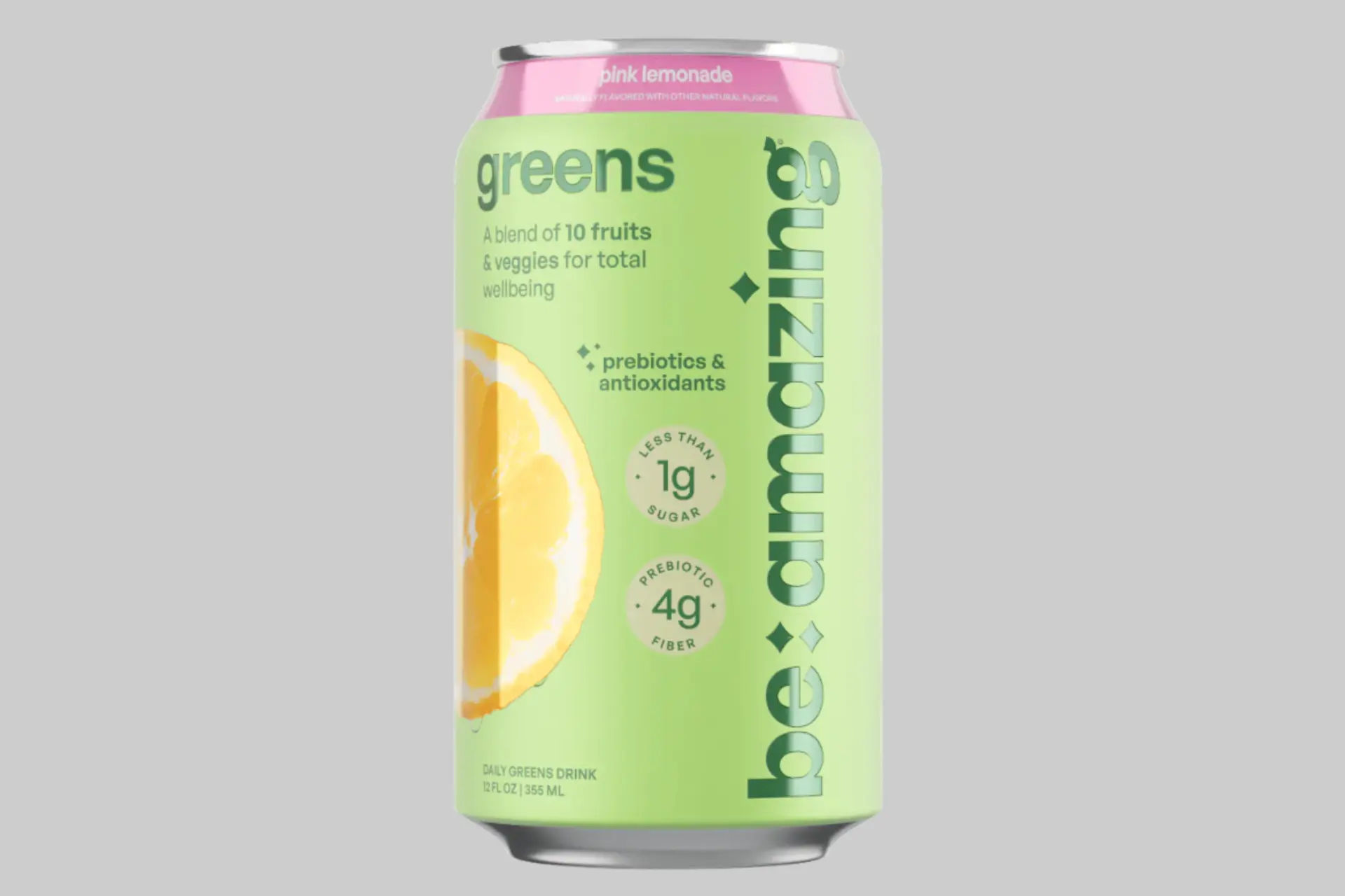 Be Amazing Daily Greens Drink Pink Lemonade