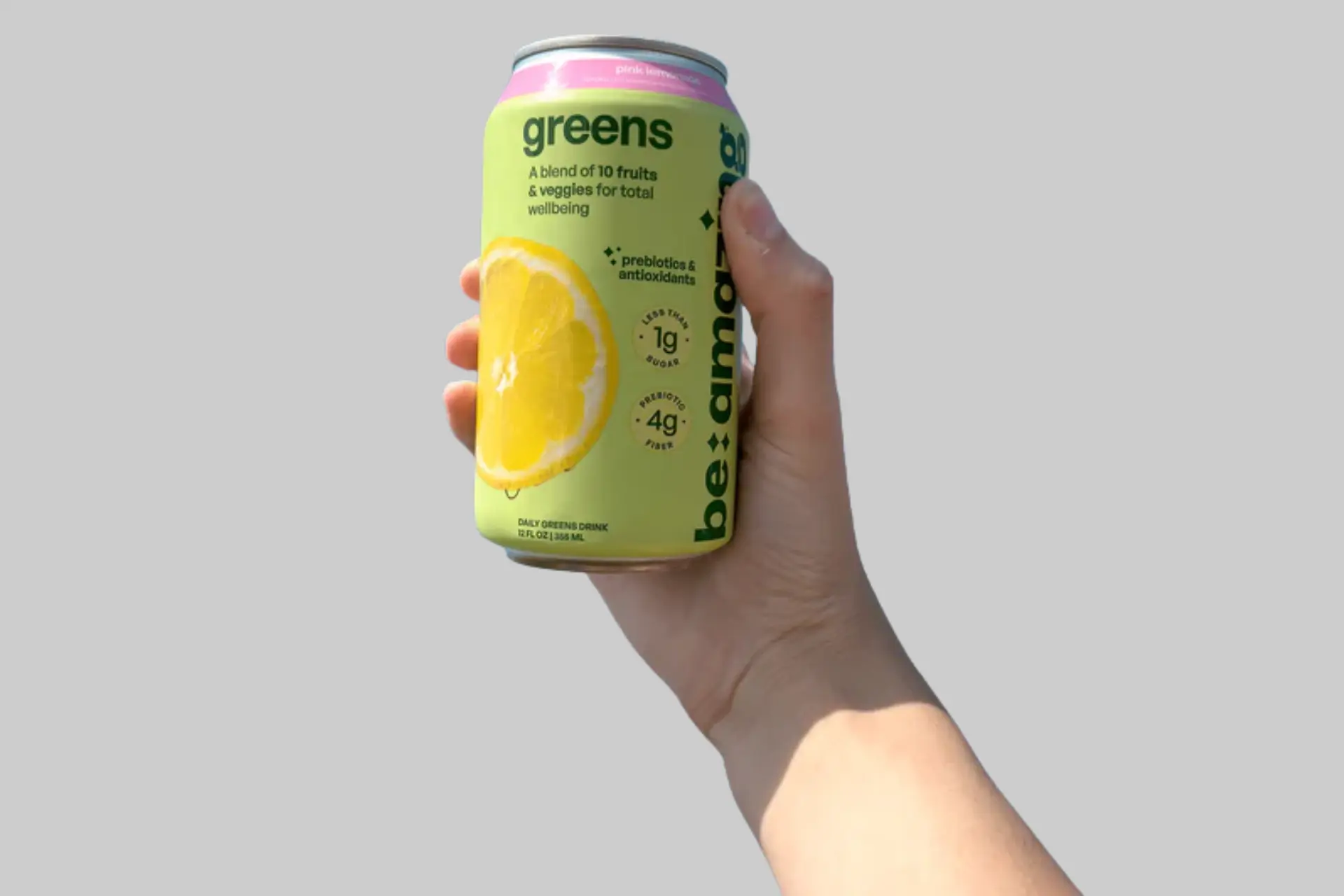 Be Amazing Daily Greens Drink Pink Lemonade