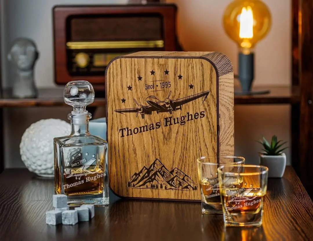 Airplane Whiskey Decanter