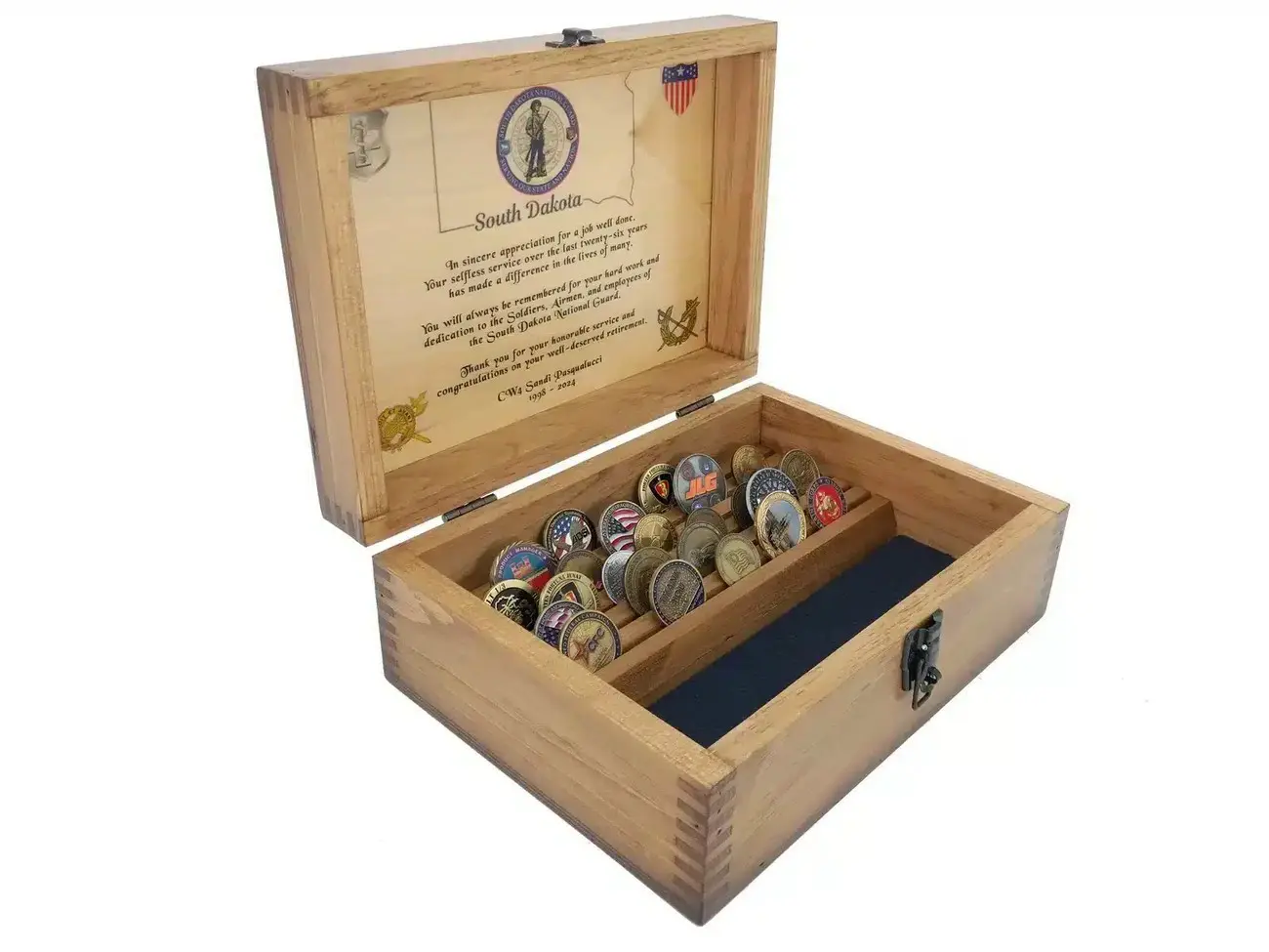 Challenge Coin Display Case