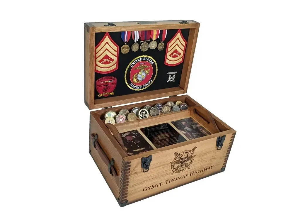 Custom Military Shadow Box