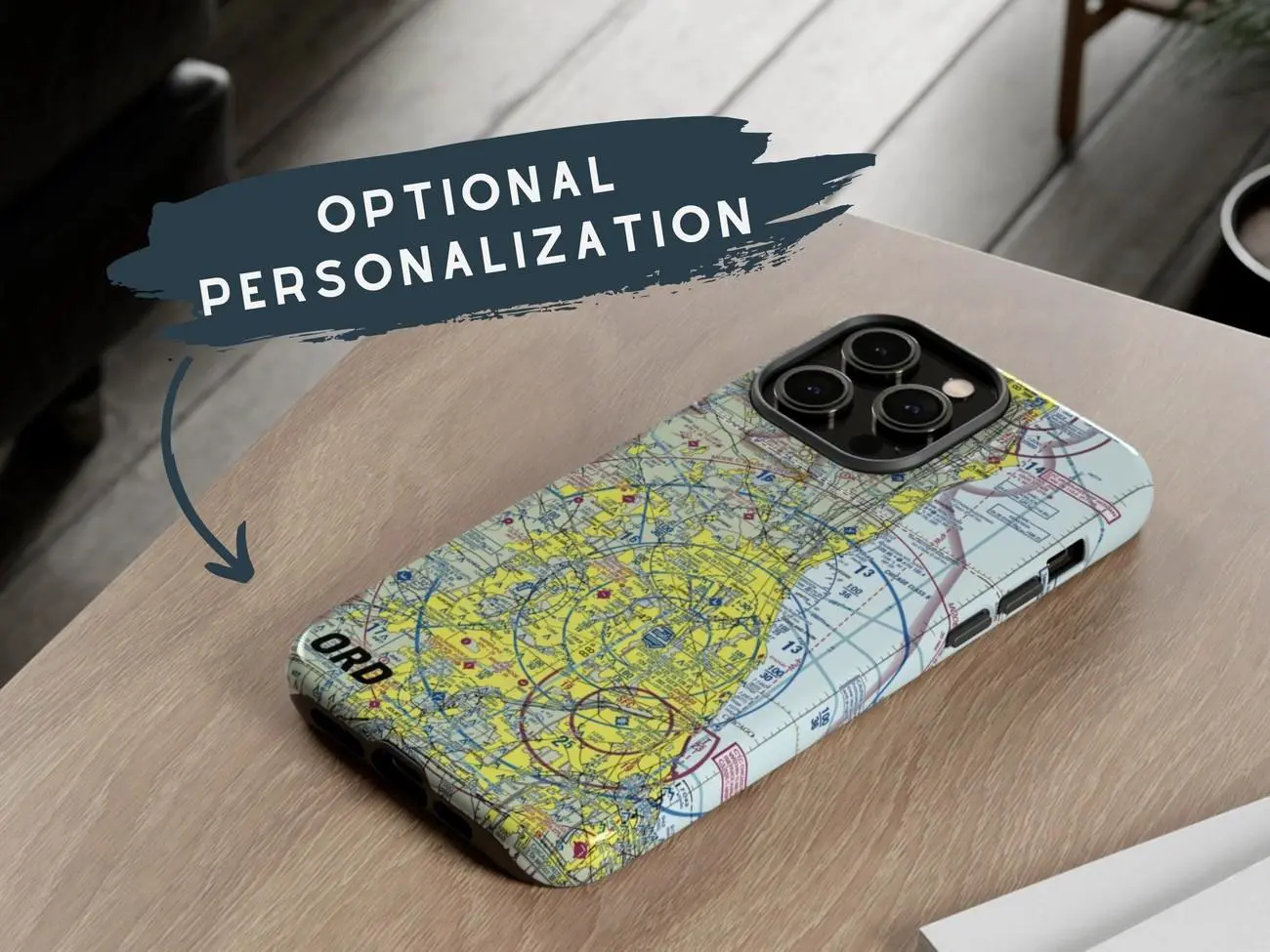 Custom Phone Case with Airport Code