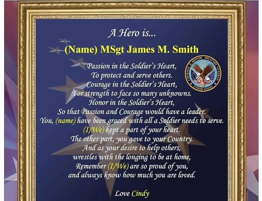 Engraved Military Watch