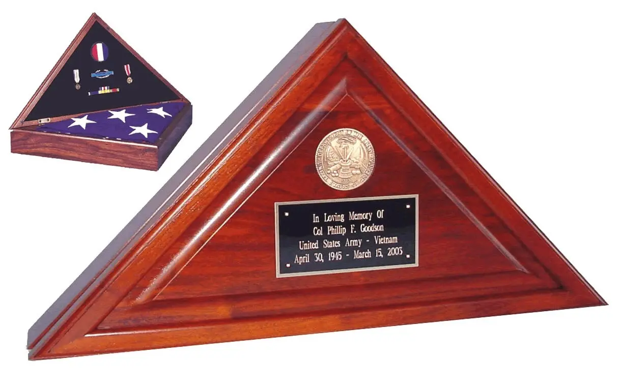 Folded Flag Display Case