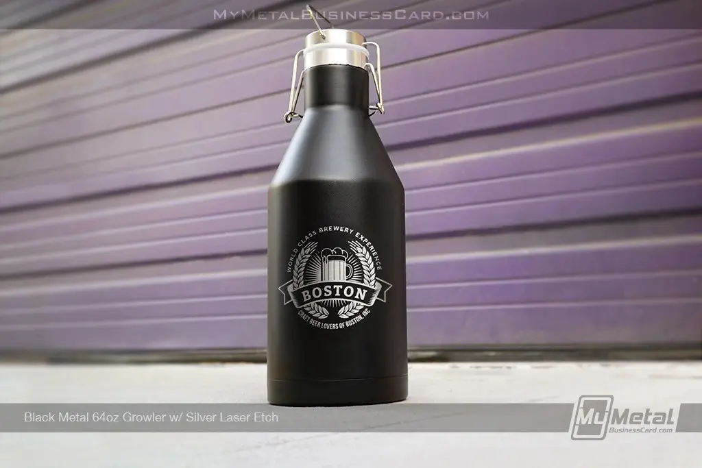 Gunmetal Beer Growler