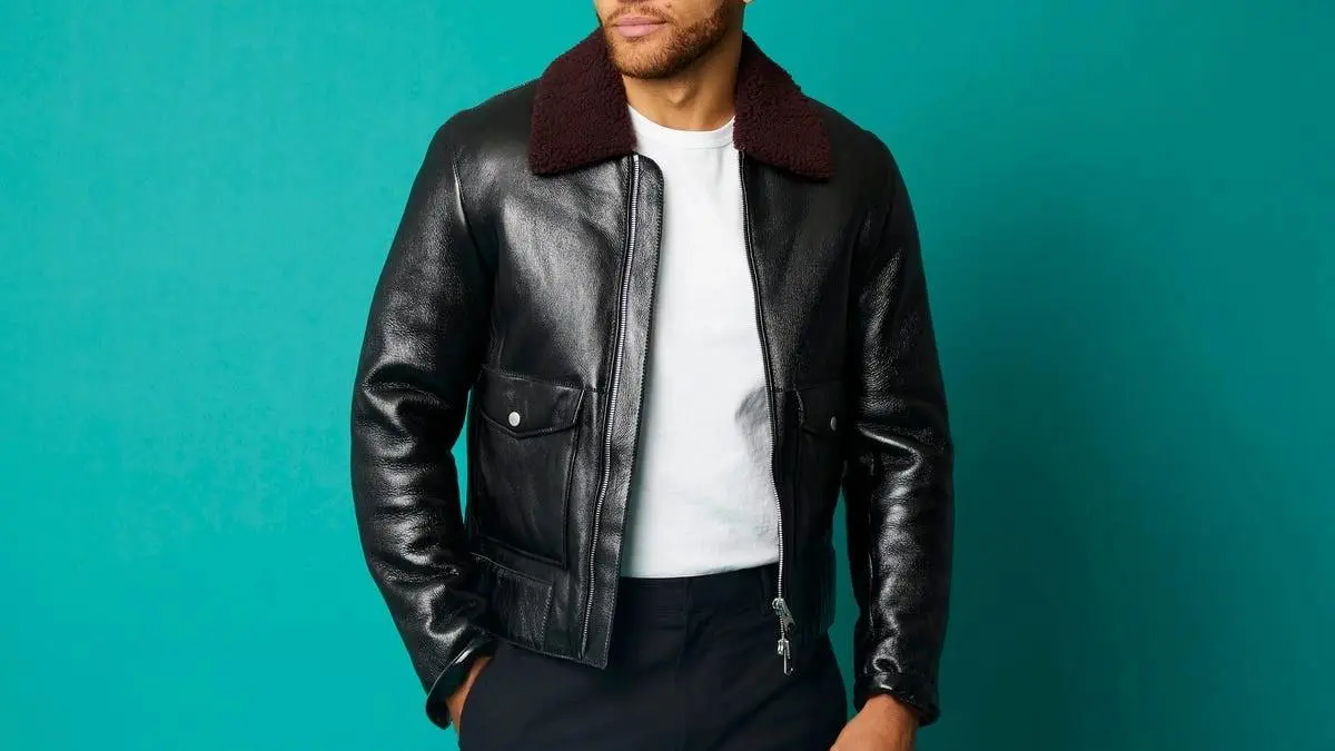 Leather Pilot Jacket