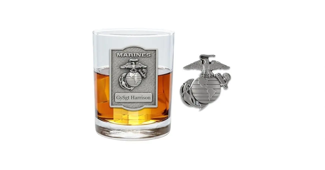 Marine Corps Pint Glass Set