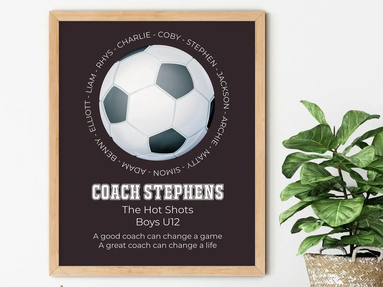 Personalized Soccer Ball