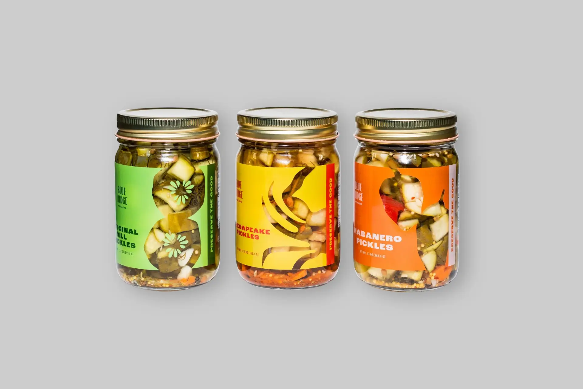 Jar of Blue Ridge Pickling Original Dill