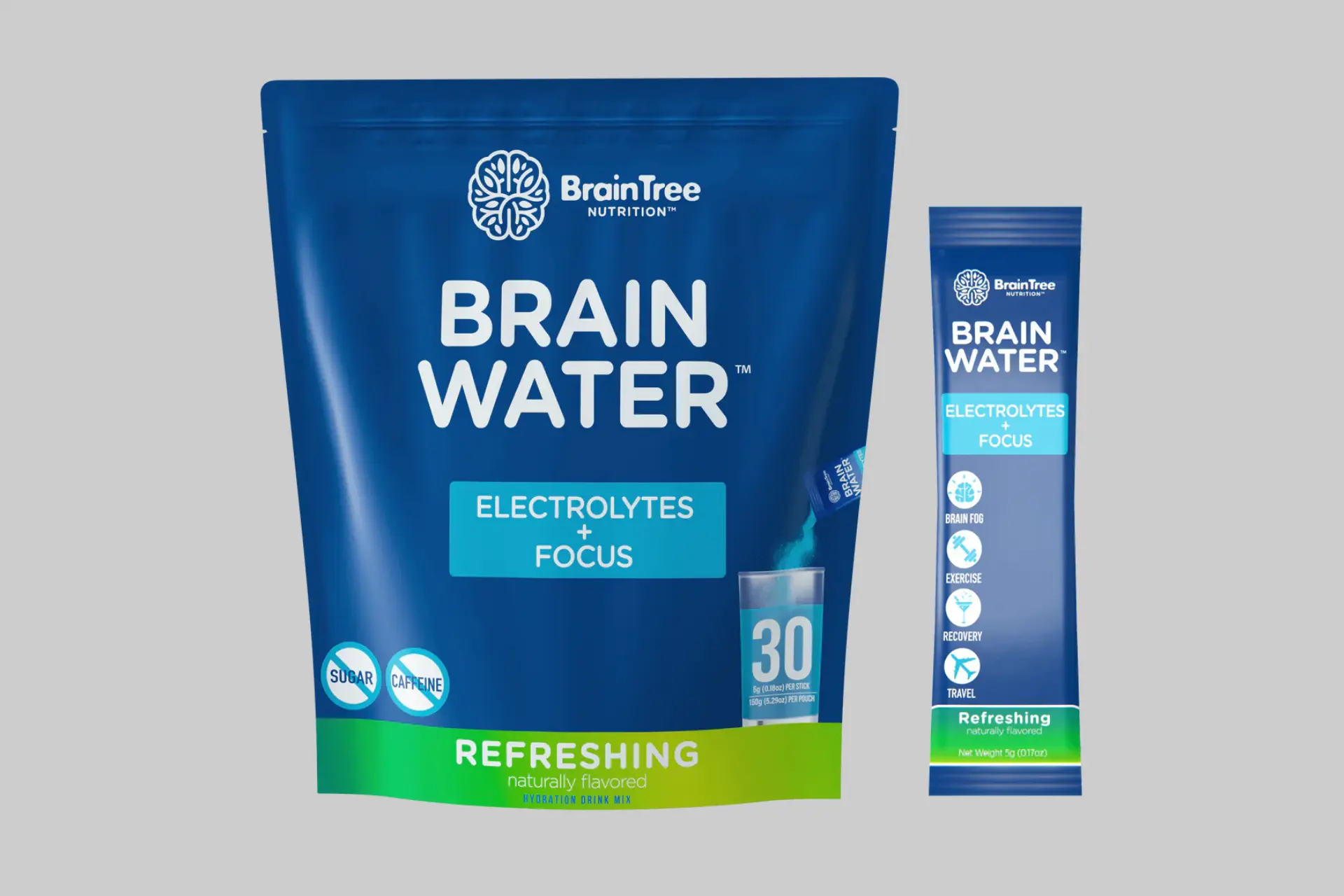 Brain Water Electrolyte & Focus Drink Mix