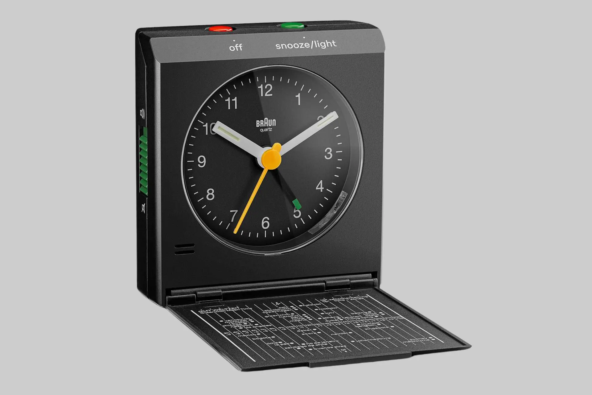 Braun BC05 Travel Alarm Clock