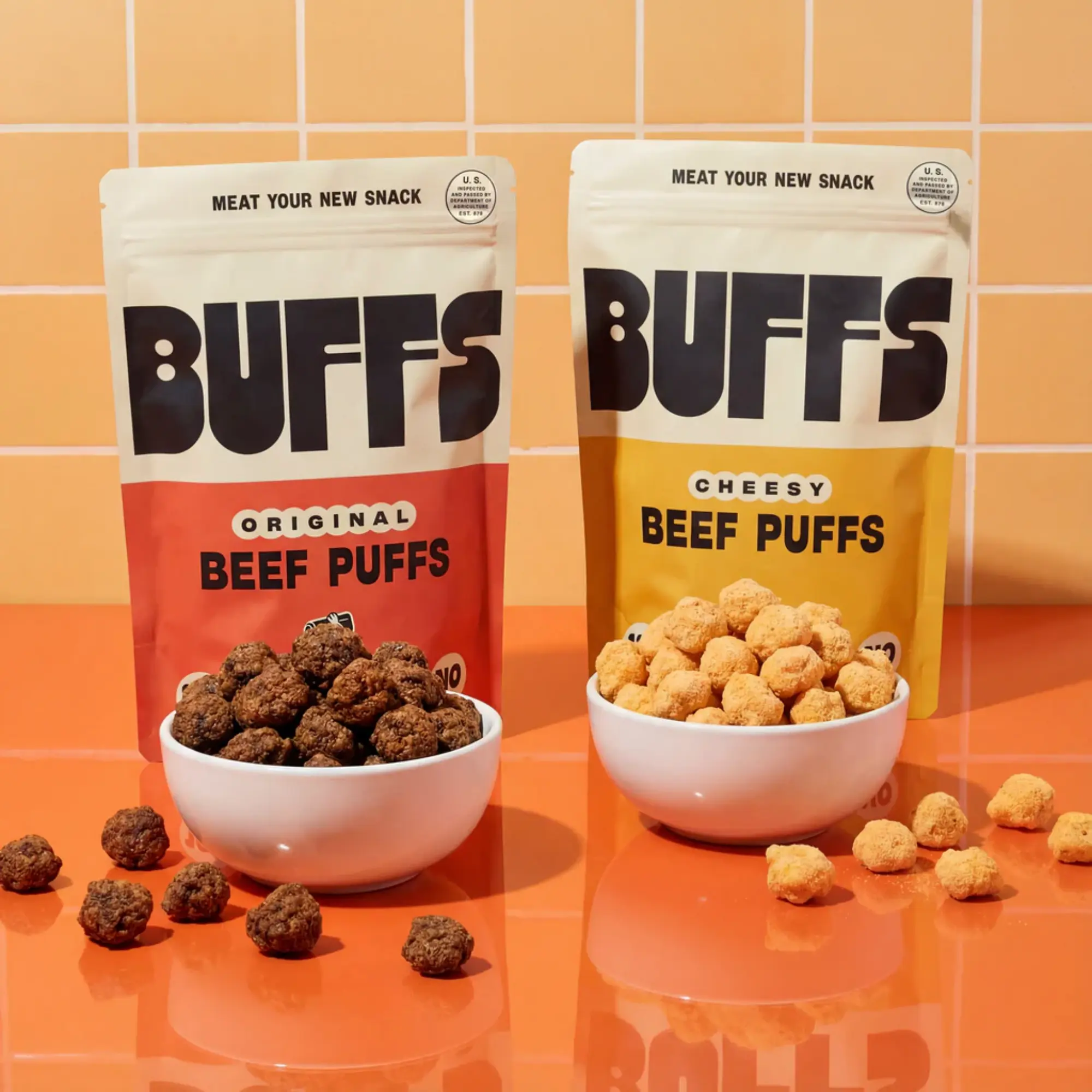 BUFFS grass-fed beef snack flavors