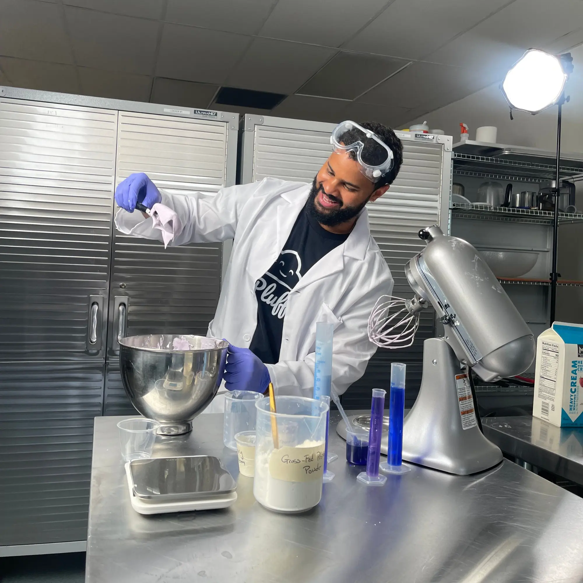 Pluff protein desserts