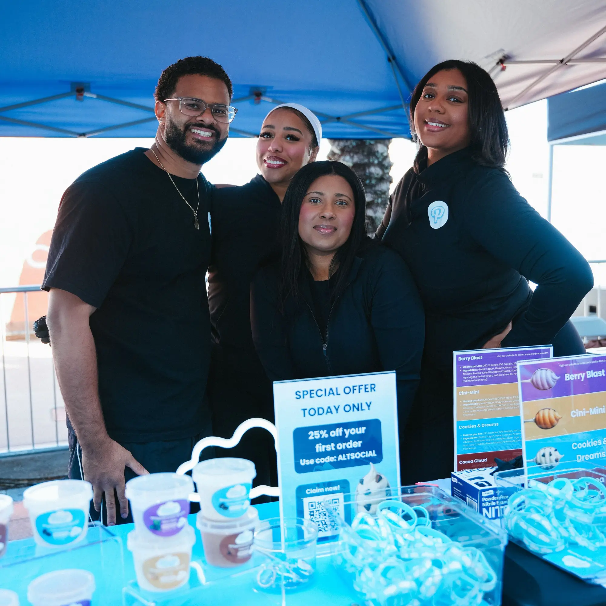 Pluff protein desserts