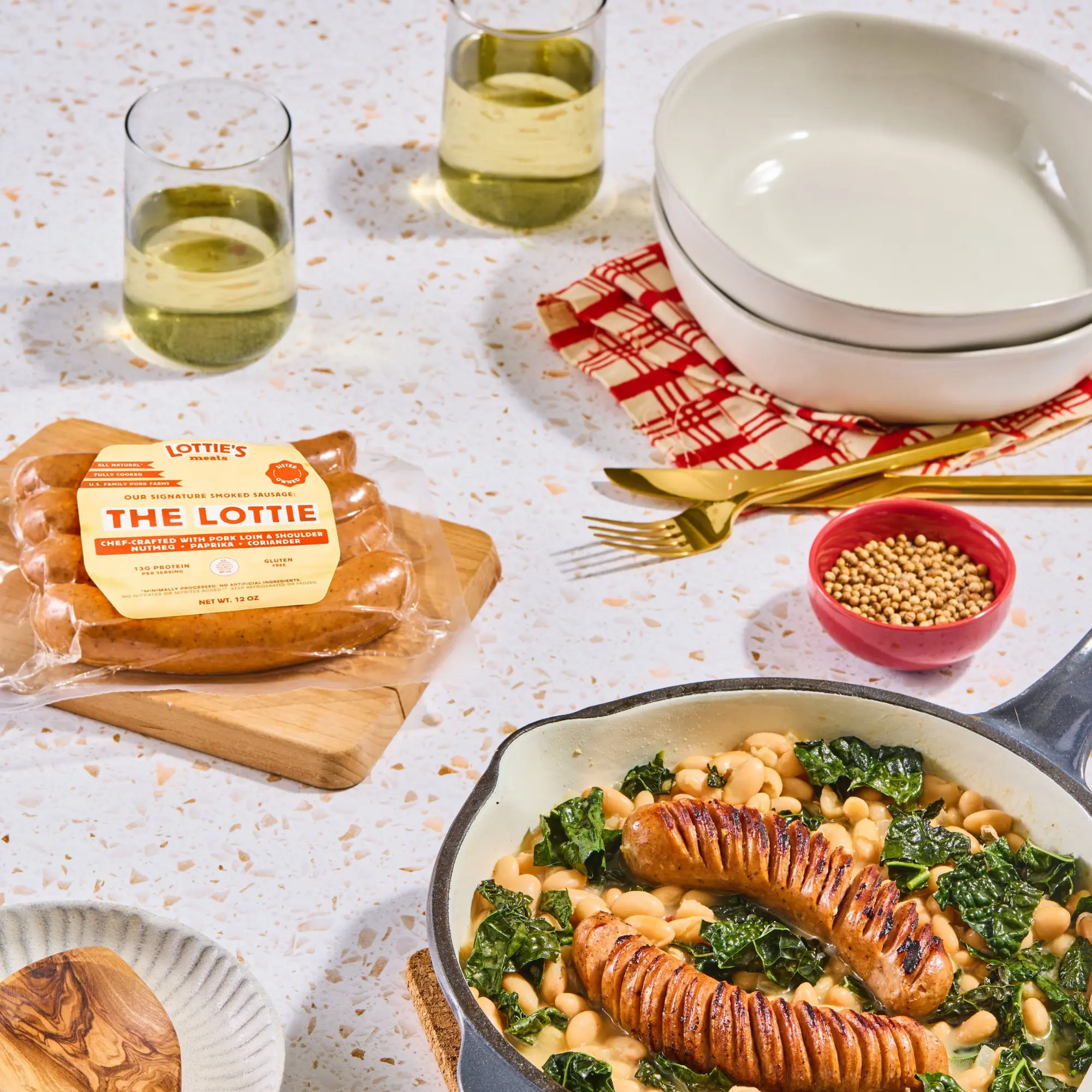 Lottie's Meats chef-crafted sausage