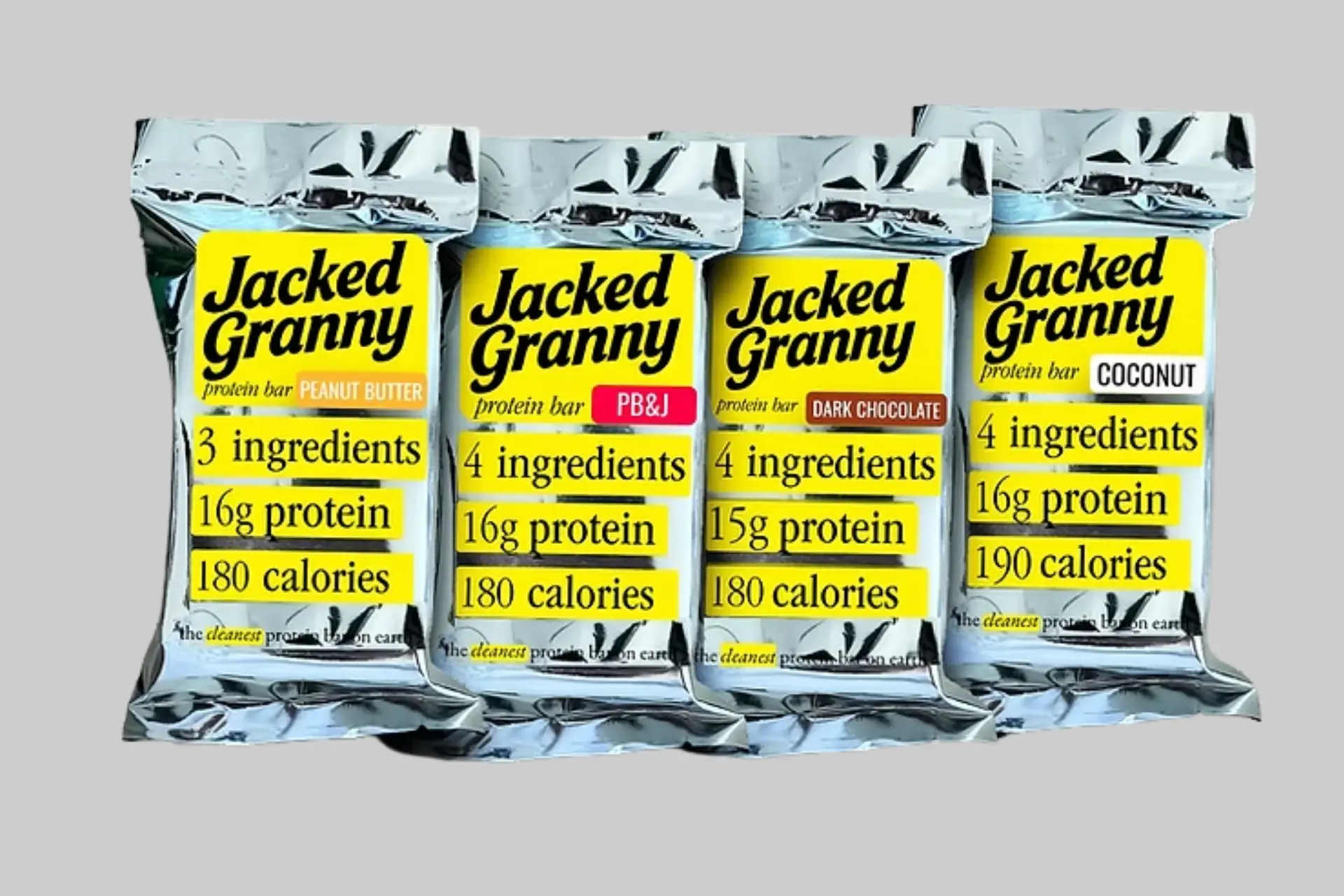 Jacked Granny Clean Protein Bars