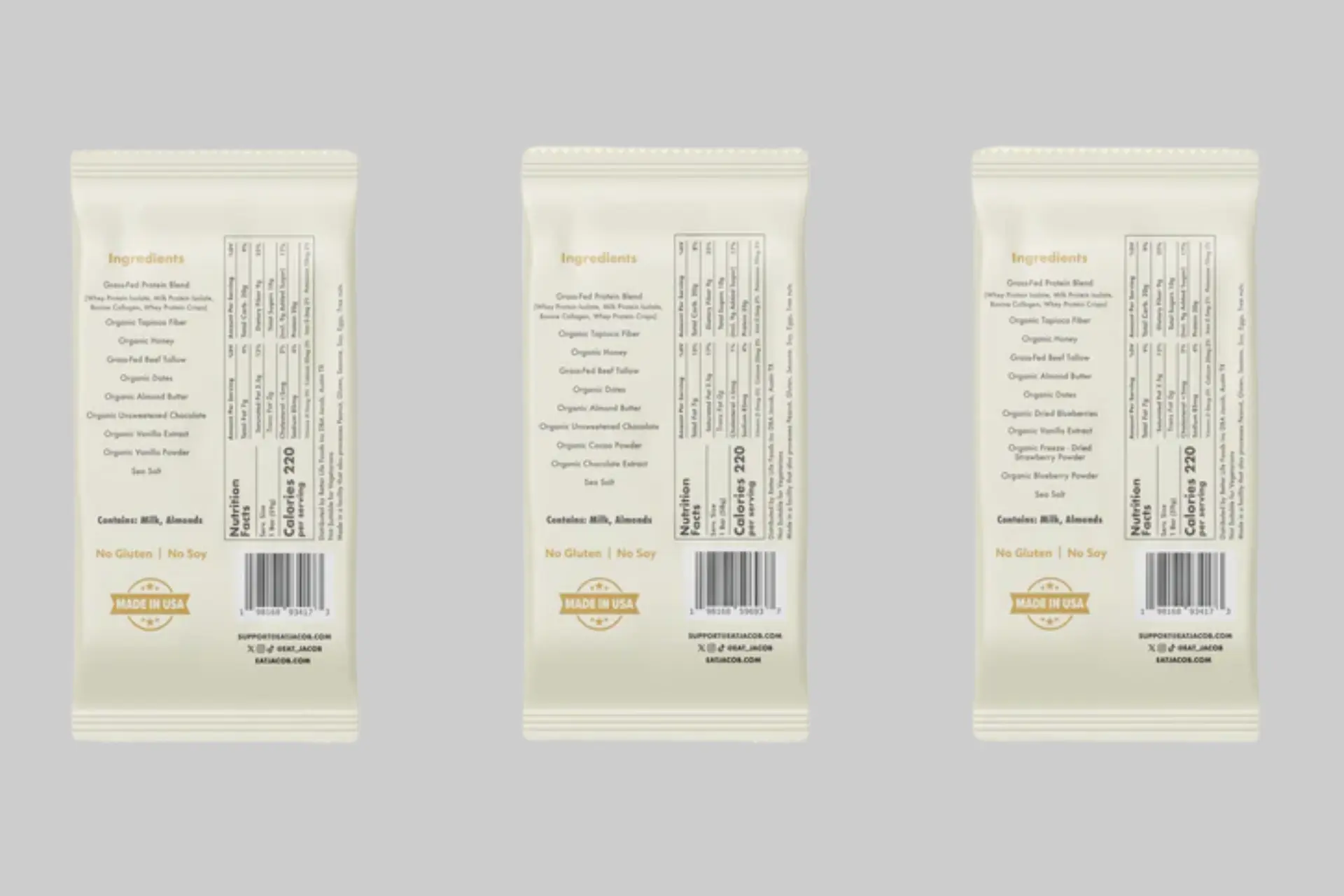 Jacob Clean Protein Bar