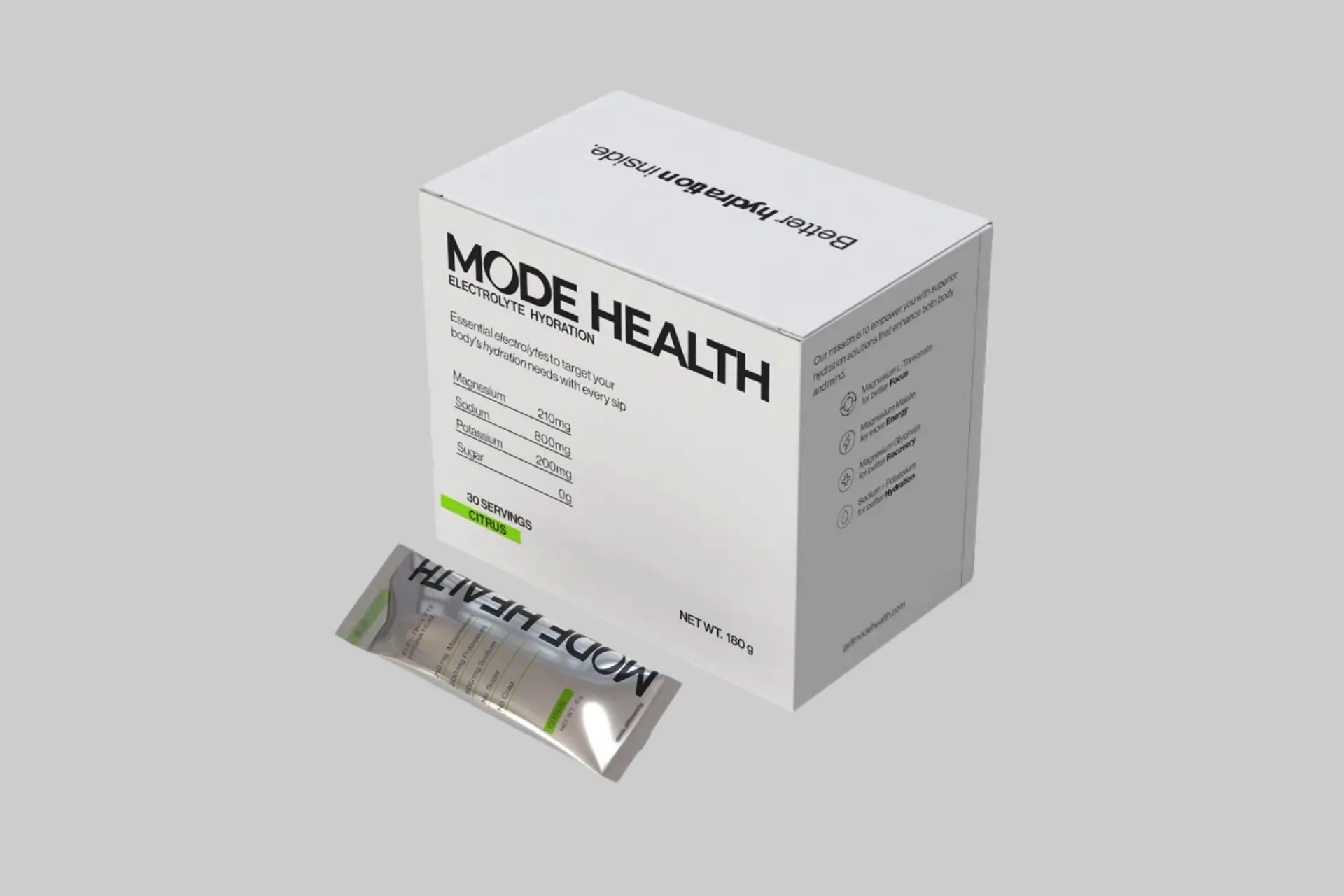 Mode Citrus Electrolyte Hydration Powder