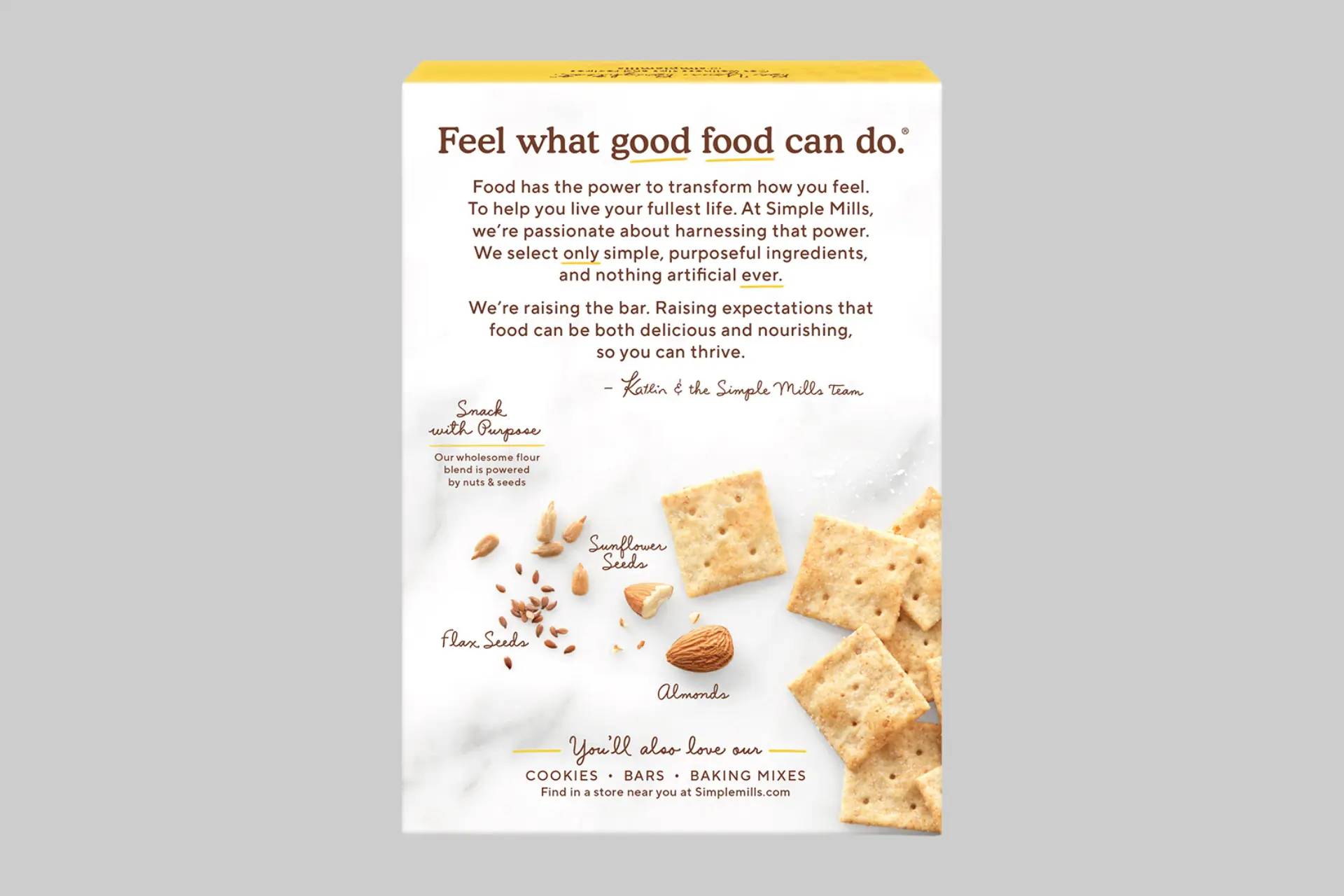 Simple Mills Sea Salt Almond Flour Crackers