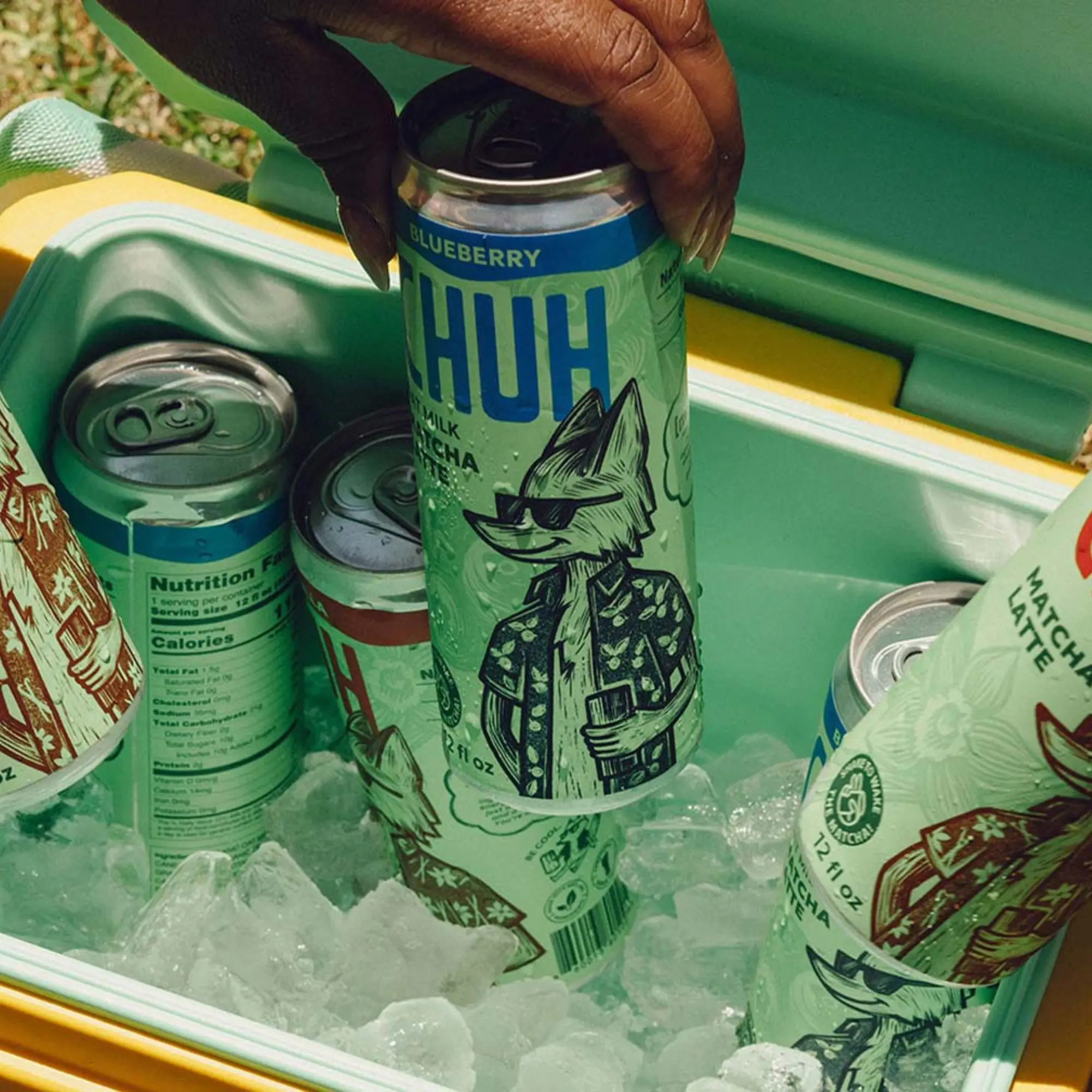 CHUH Matcha canned matcha lattes