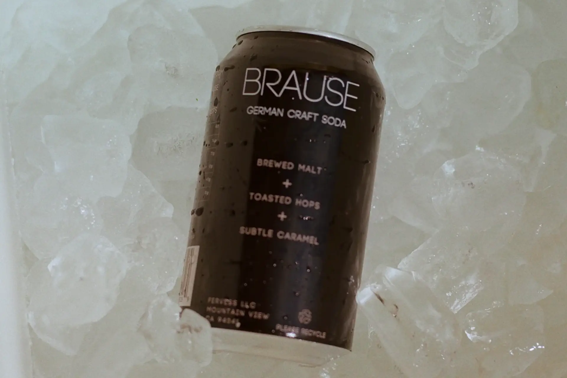 Brause Malt Beer bottle