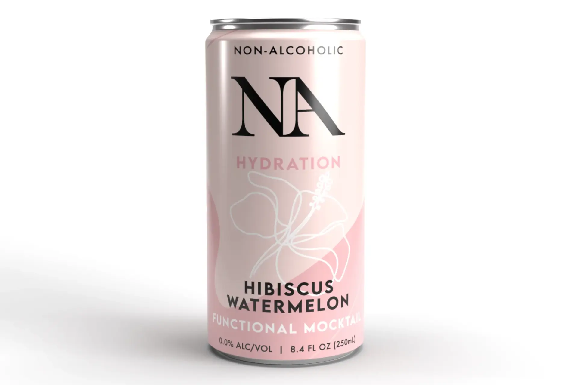 The NA Beverage Co. Hibiscus Hydration can