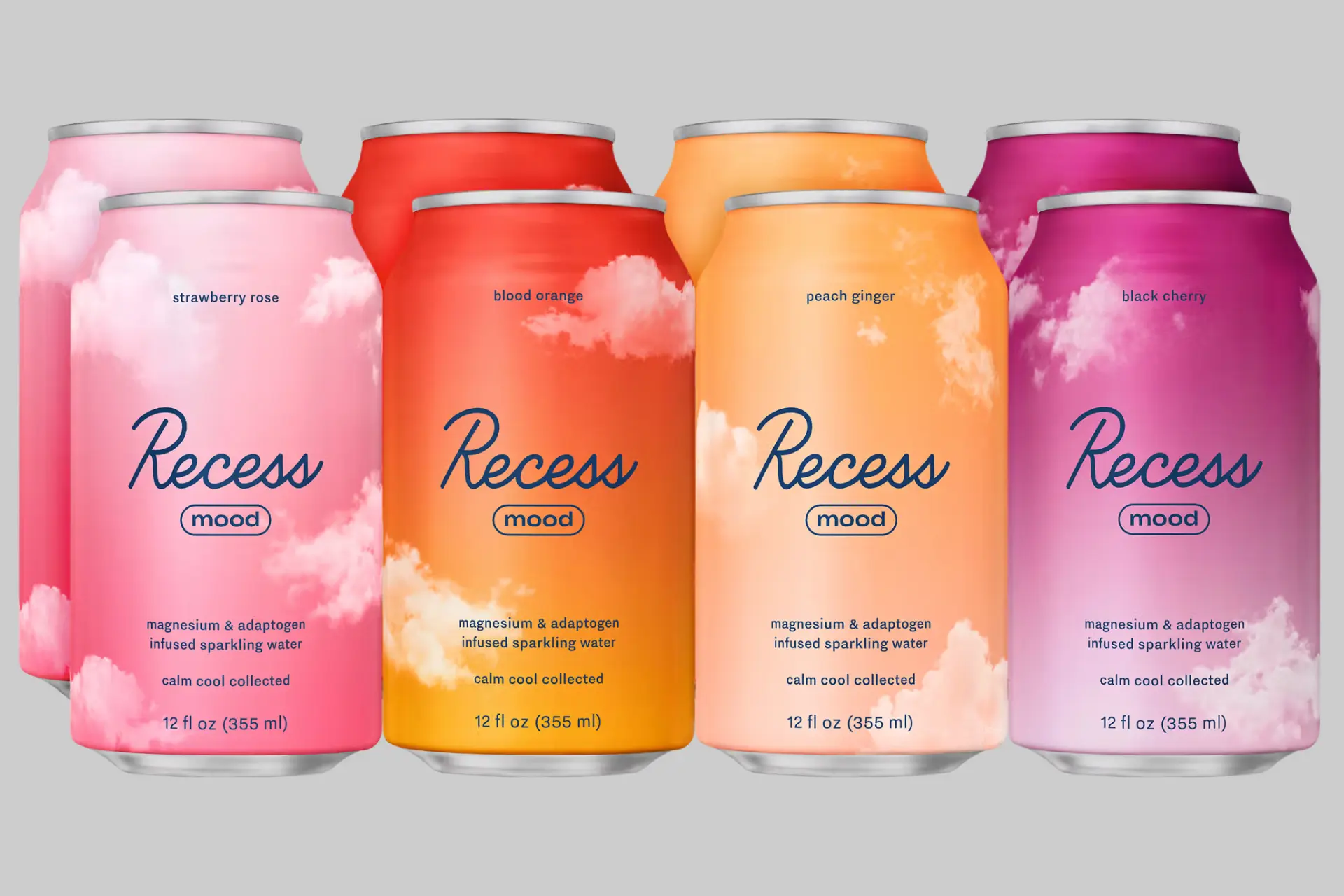 Recess Mood Magnesium Infused Sparkling Water can
