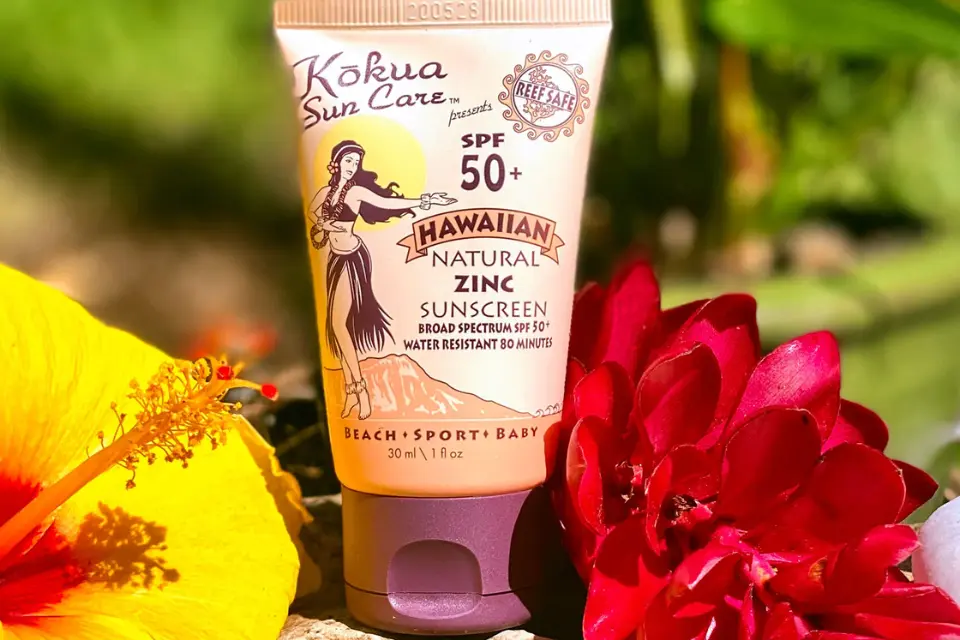 Kokua Sun Care zinc sunscreen