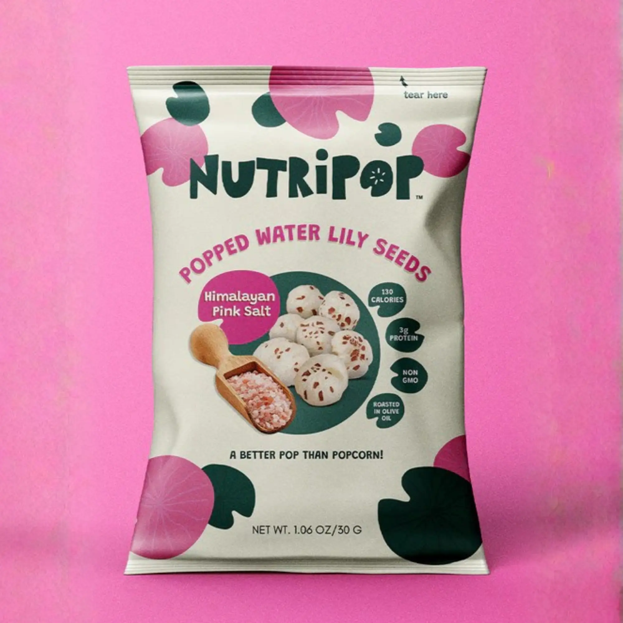 NutriPop popped water lily seeds