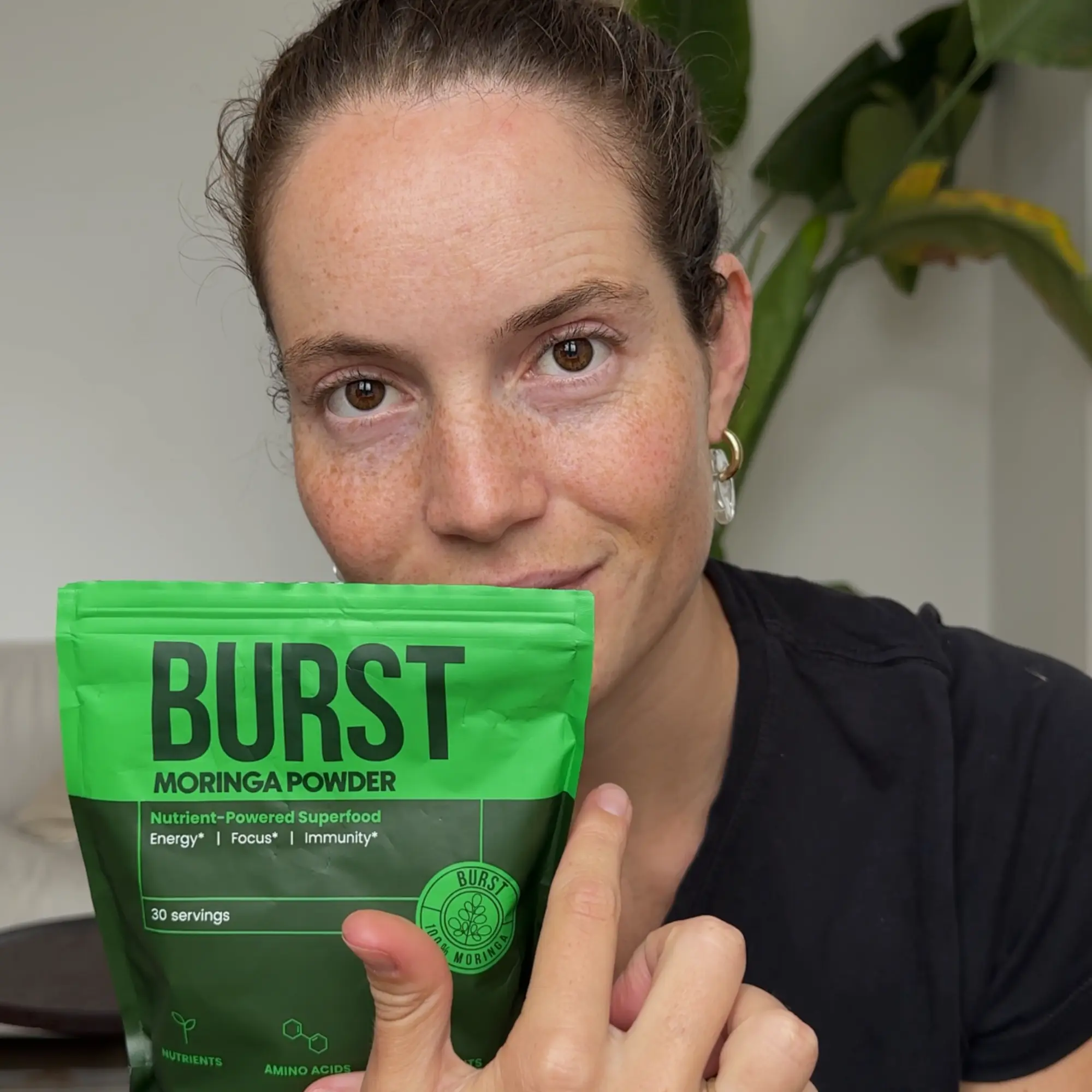 Burst moringa supplement products