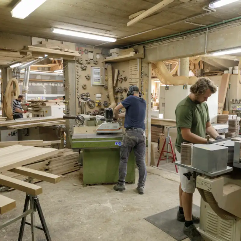 Inside the Oakywood workshop in Poland