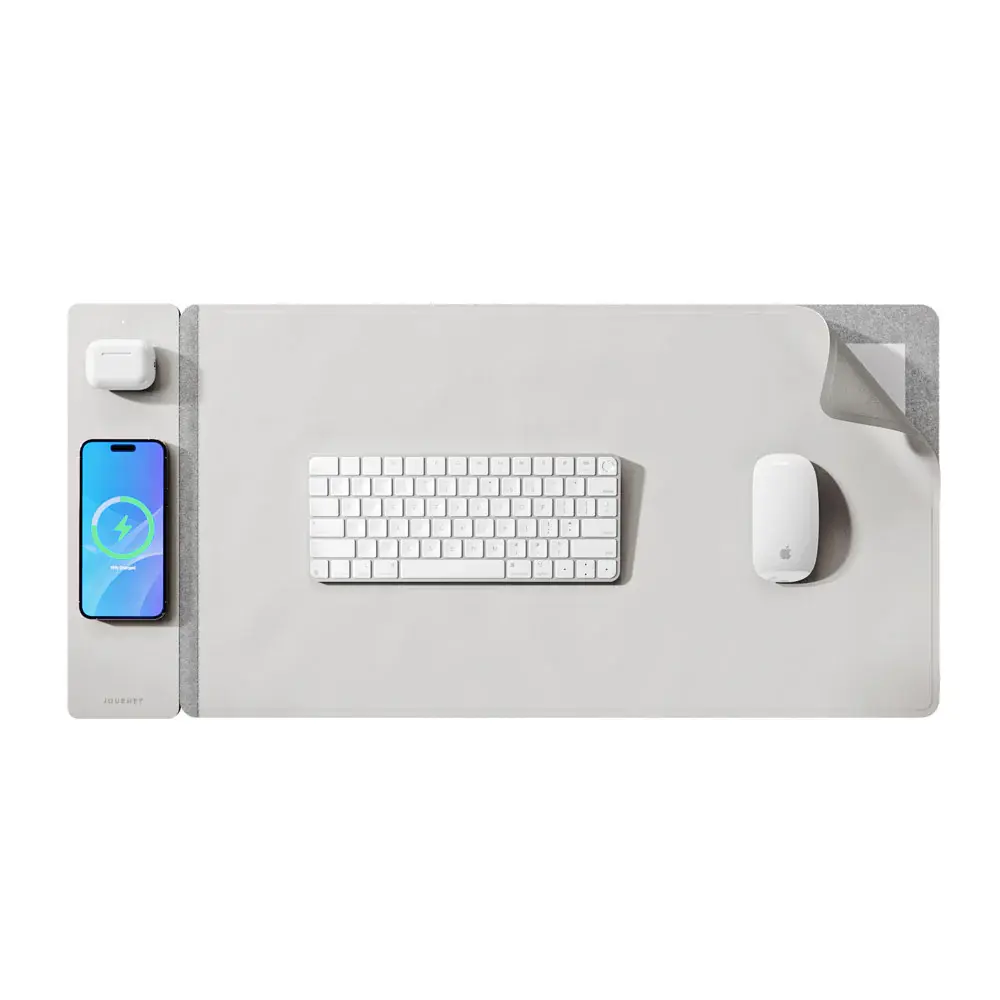 Journey wireless charging desk mat