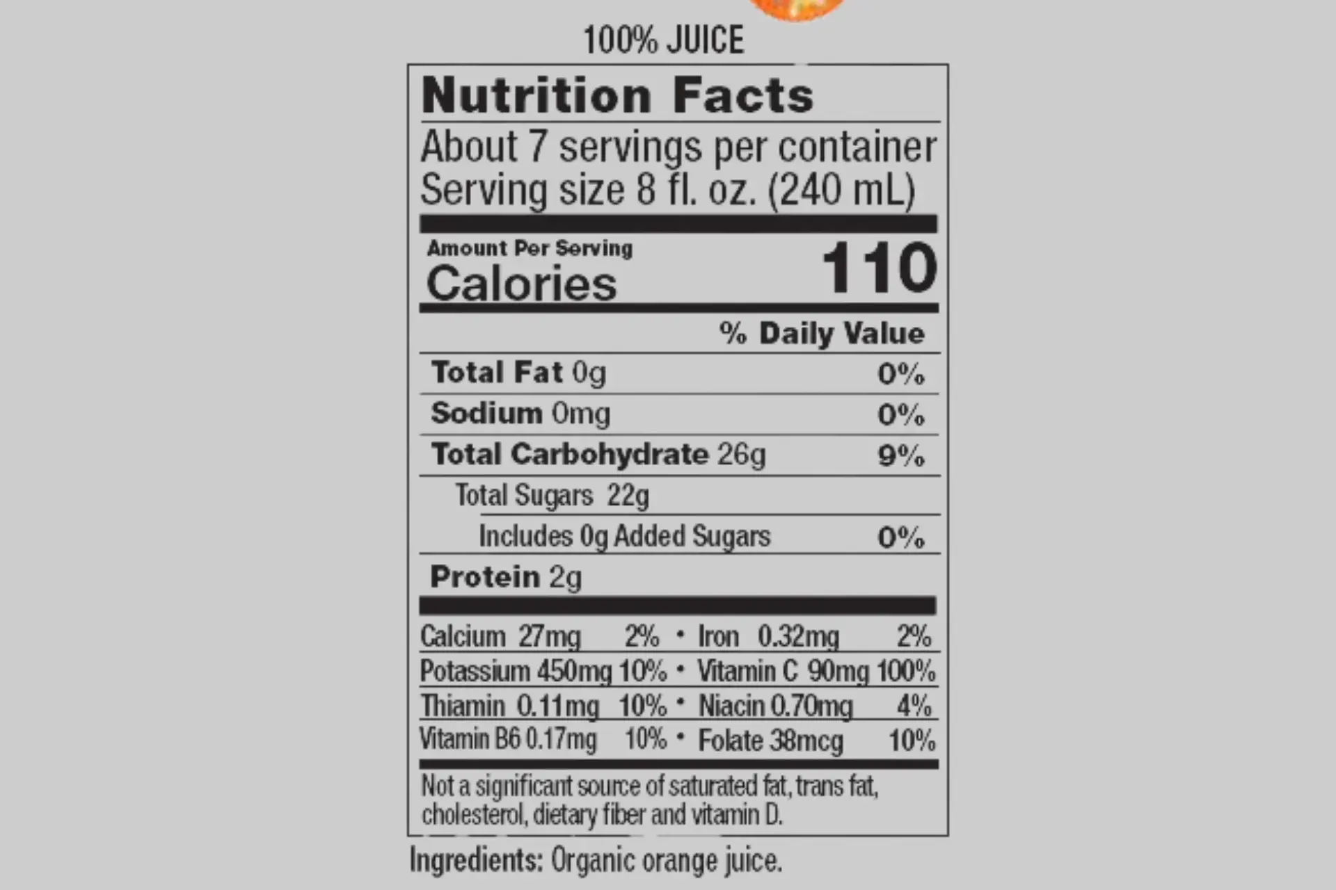 Uncle Matt's Organic Orange Juice